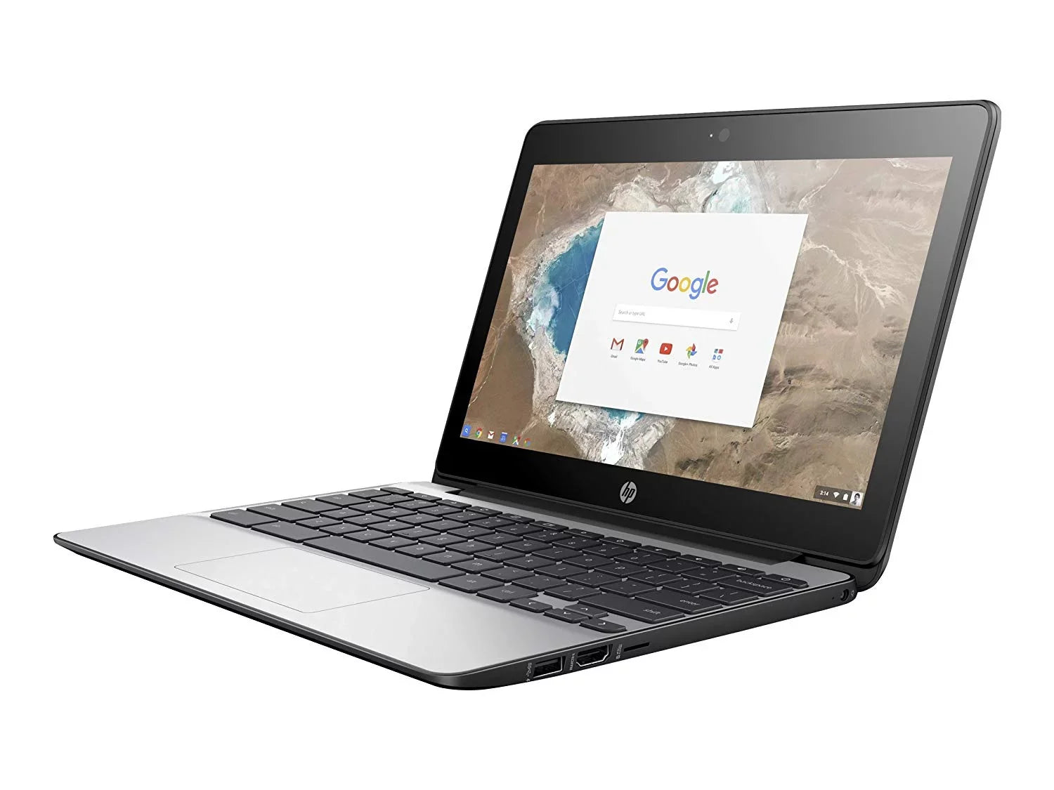 Pre-Owned HP Chromebook 11 G5 11.6" Intel Celeron 1.60 GHz 2 GB 16 GB Chrome OSize Touch(Refurbished - Good)