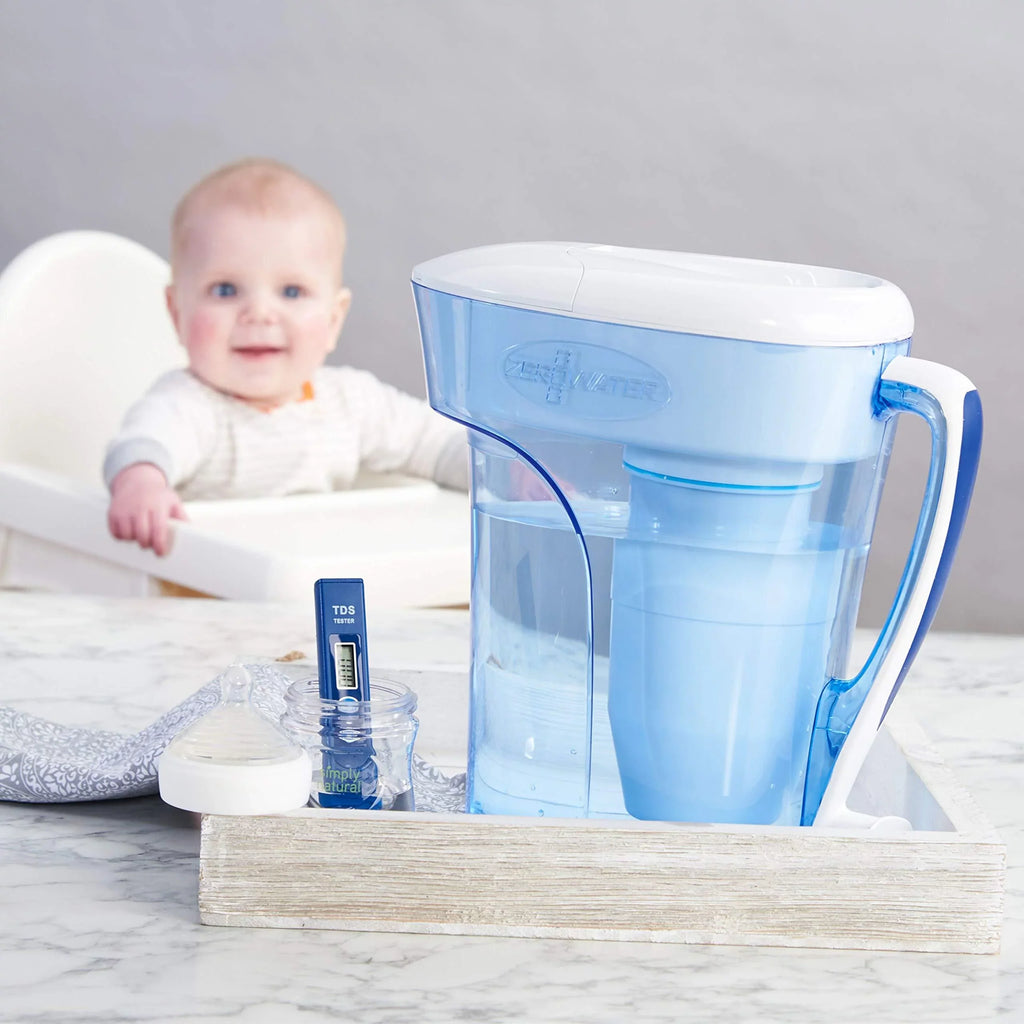 ZeroWater Pitcher ZD-010 (10-Cup) (10-Cup) Ion Exchange Water Dispenser