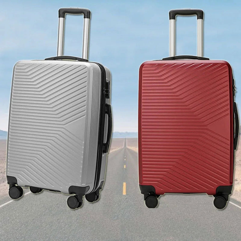 20" 24 Inch Carry-on Travel Sizeuitcase With Cabin Wheels Trolley Rolling Zipper Luggage Bag Boarding Case Valise Free Sizehipping