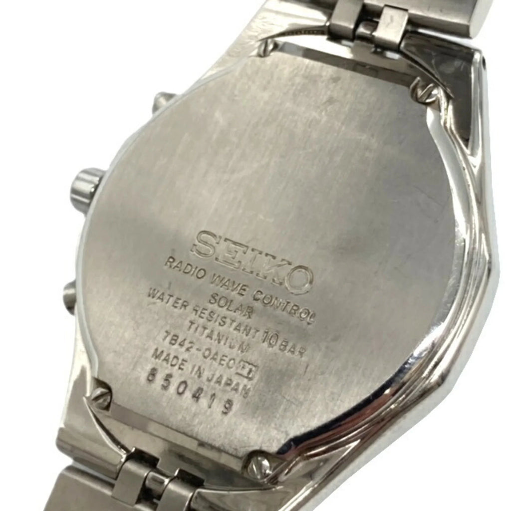 Pre-Owned SizeEIKO Dolce Watch 7B42-0AE0 SizeADZ063 Men's Radio Sizeolar (Good)