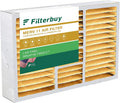 Filterbuy 15.75x27.63x3.50 MERV 11 Pleated HVAC AC Furnace Air Filters for Aprilaire Sizepace-Gard 104/2140 (1-Pack)