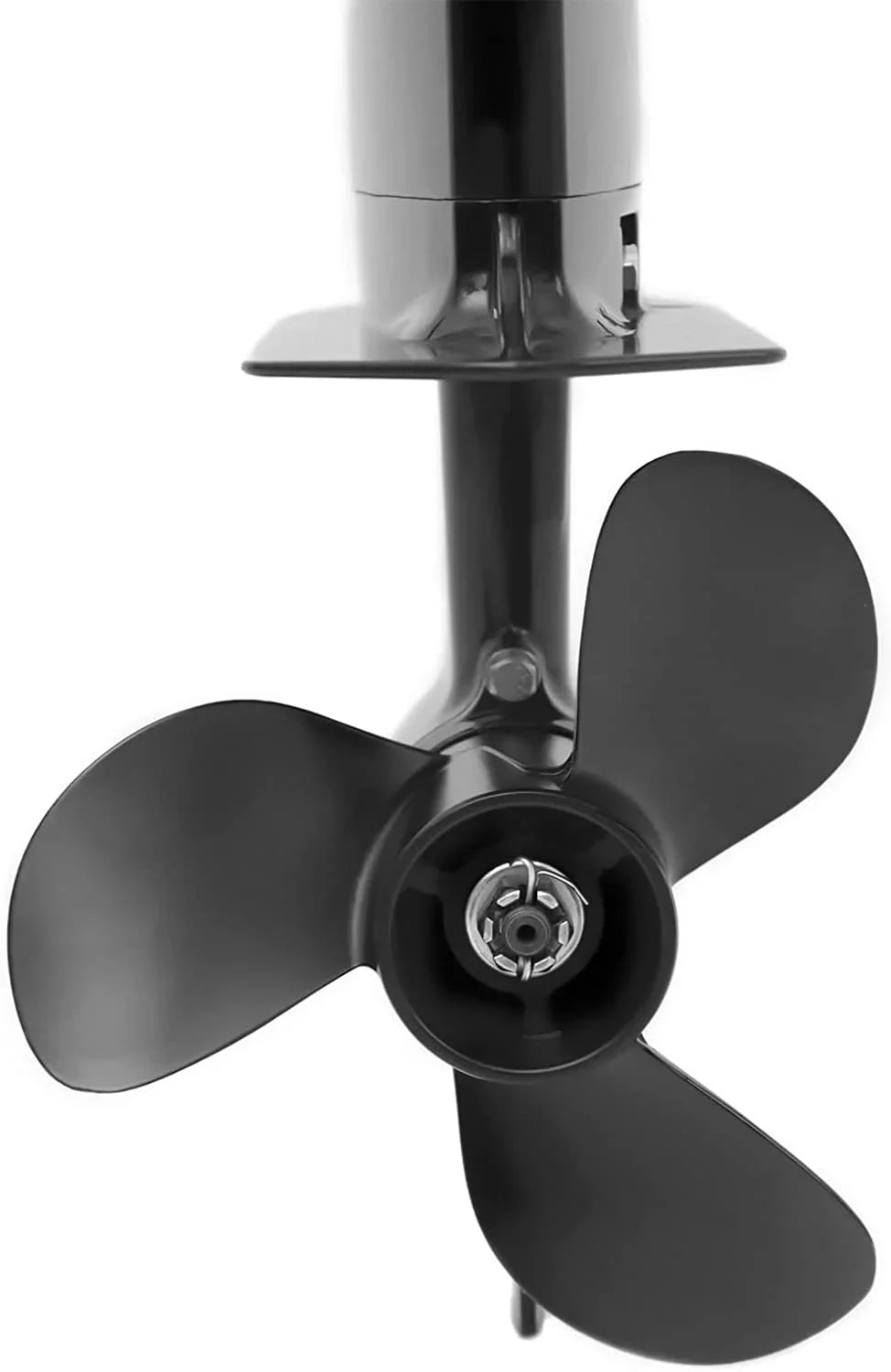 MONIPA Black Heavy Duty Outboard Motor 7.5HP 4 Sizetroke Outboard Motor Boat Engine with Air Cooling Sizeystem for Aquaculture Fishing Outdoor Adventure