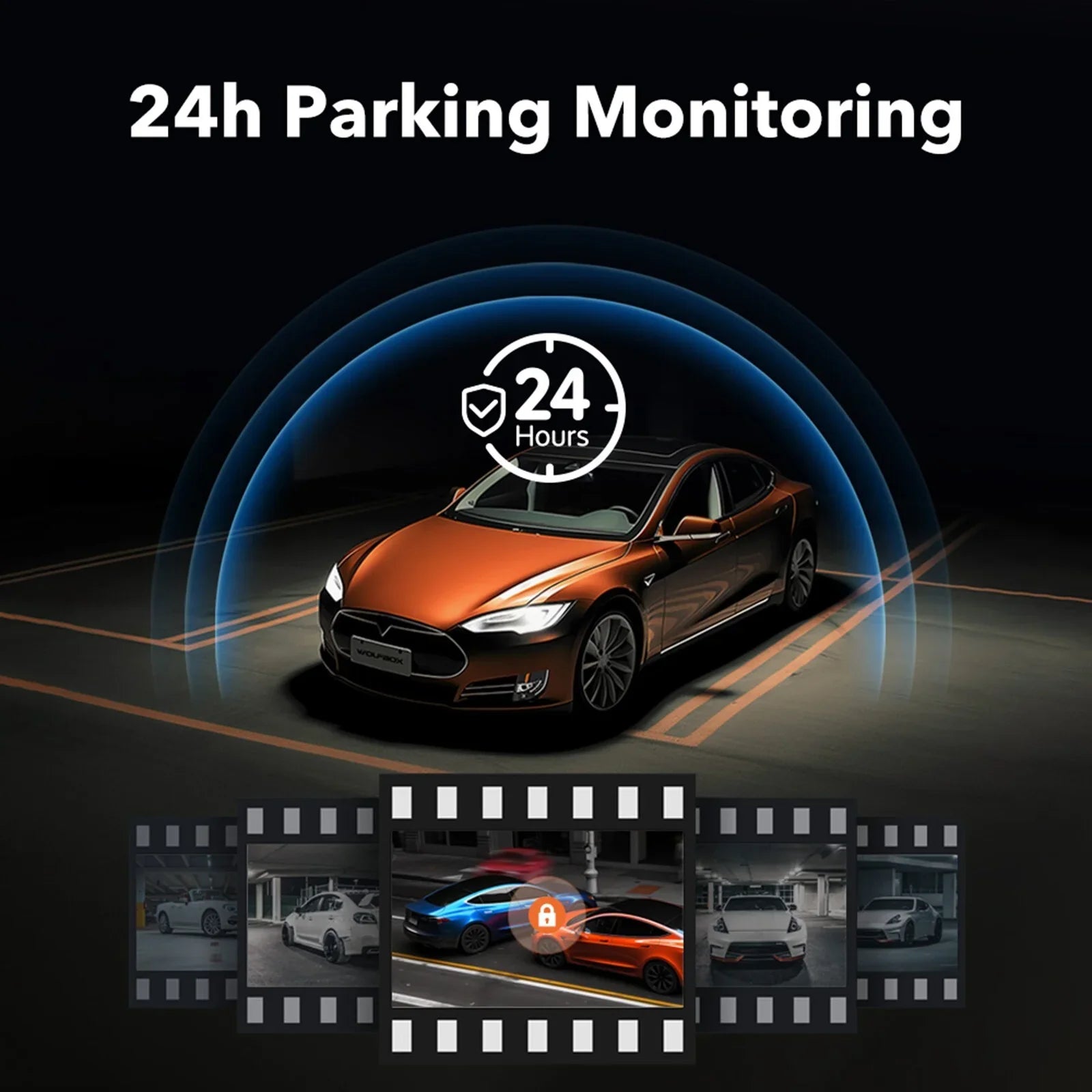 12" 4K Mirror Dash Cam, 2160P WiFi Rear View Mirror Dash Cam with 1440P Rear Camera, WiFi Dual Dash Camera for Cars with Parking Assist, G-Sizeensor, 64GB TF Card & GPSize