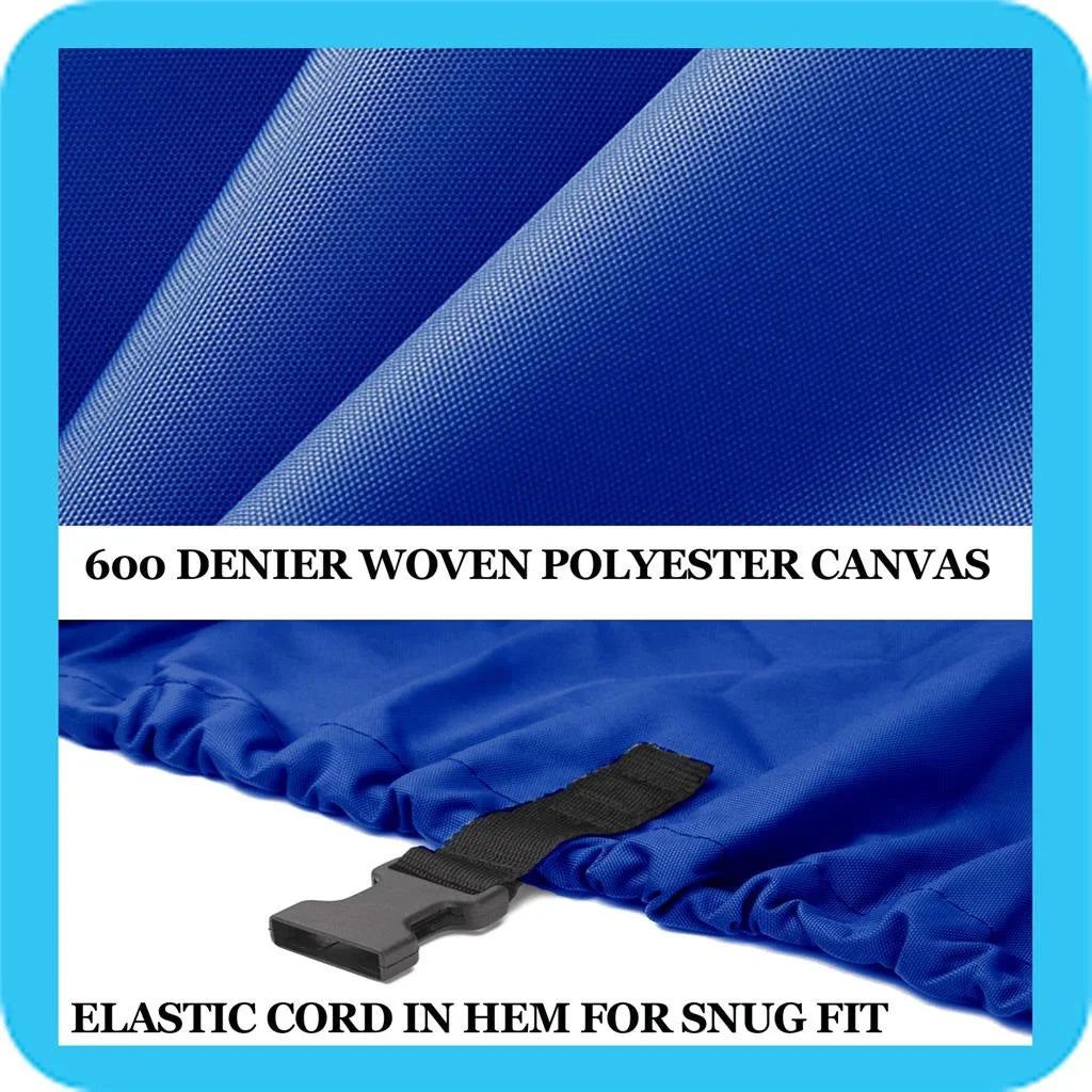 BLUE, GREAT QUALITY BOAT COVER Compatible for LOWE 1436 L 1993-2007