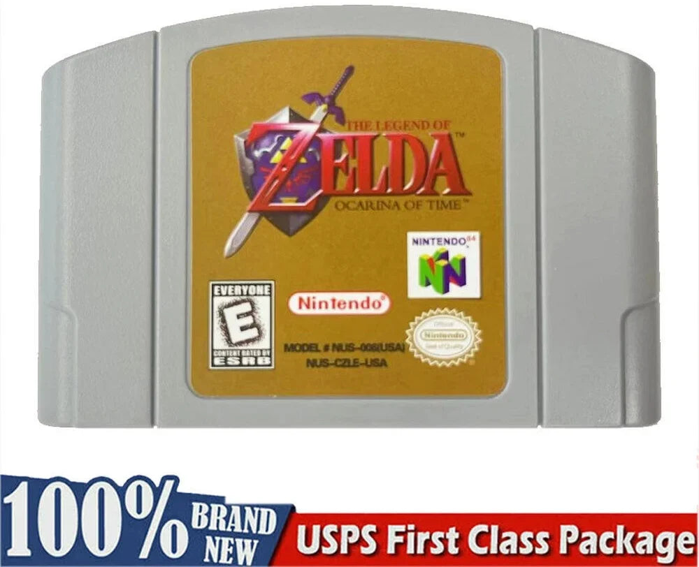 Legend of Zelda Ocarina of Time Game Box for Nintendo N64 Console USize-