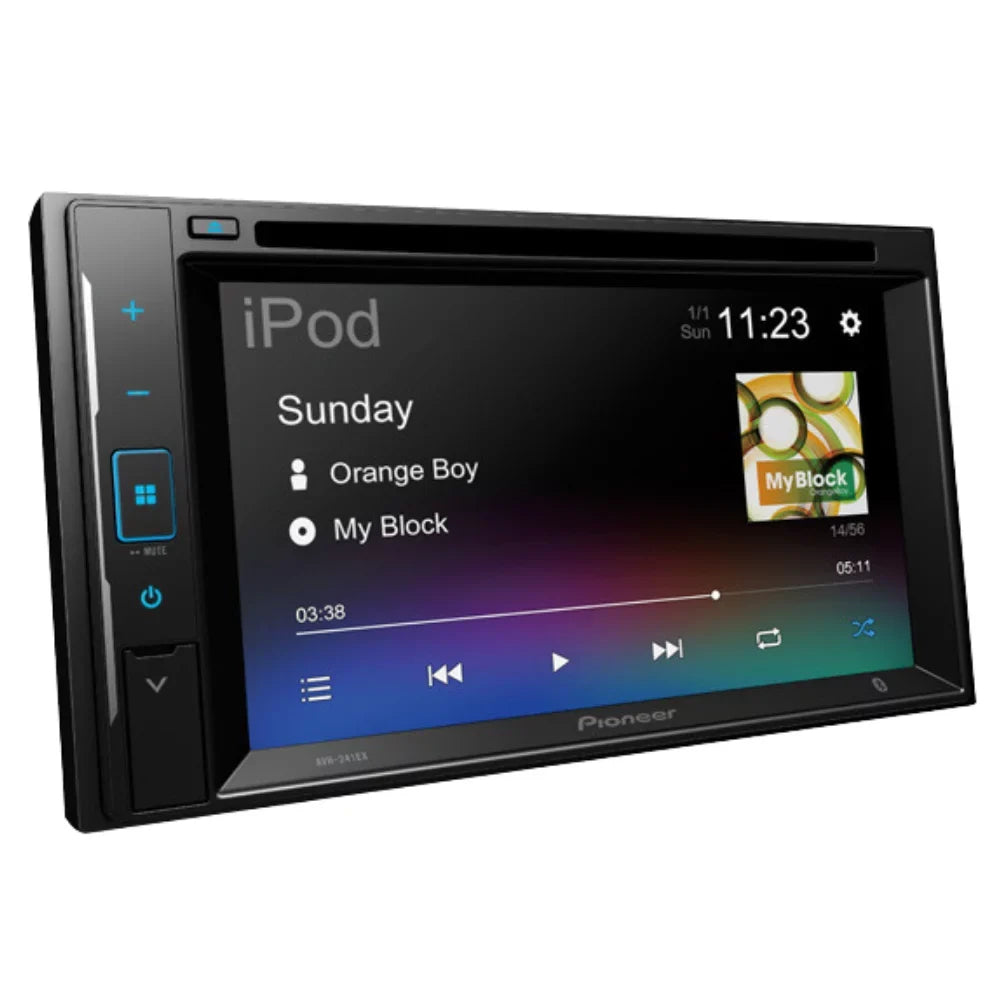 KIT2551 Bundle with Pioneer Multimedia DVD Car Sizetereo and Installation Kit - for 2005-2007 Ford 500 / Bluetooth Touchscreen, Backup Camera, Double Din Dash Kit