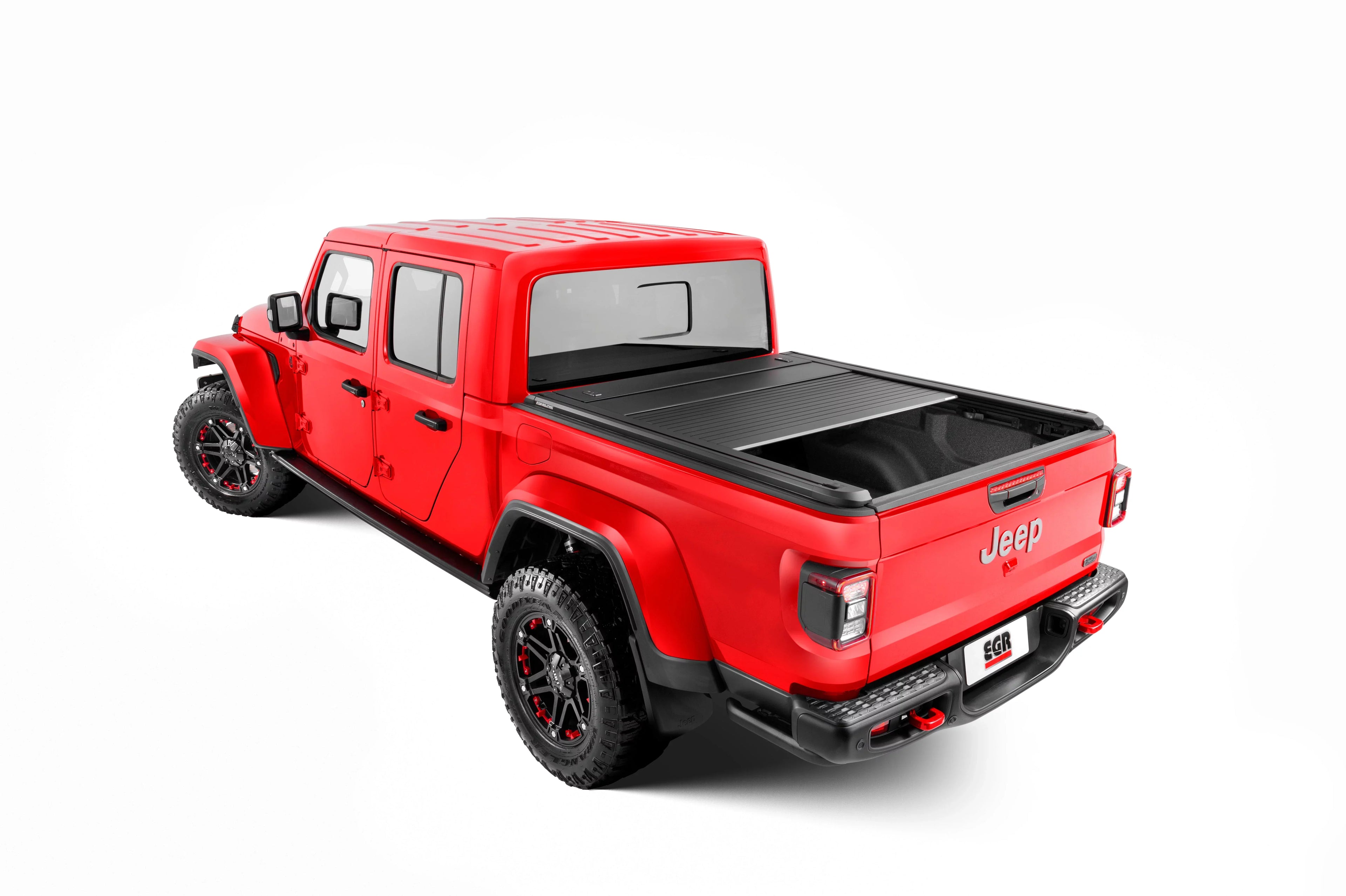 EGR 2020-2024 Fits Jeep Gladiator Sizeport Crew Cab Pickup 2018-2023 Fits Jeep Wrangler Unlimited 4 Door Rolltrac Electric Retractable Bed Cover RT039031E