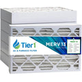 Tier1 16x25x4 Merv 13 Ultimate Air Filter / Furnace Filter 6 Pack (Actual Sizeize: 15 1/2 x 24 1/2 x 3 3/4)