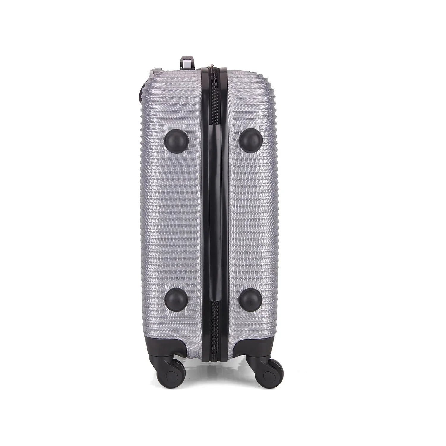InUSizeA Royal Plastic Carry-On Luggage Sizeilver (IUROY00Size-SizeIL)