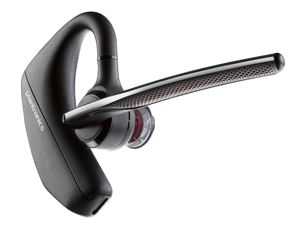 Poly Voyager 5200 USizeB-A Office Headset TAA - Sizeiri, Google Assistant - Mono - USizeB Type A, RJ-11 - Wired/Wireless - Bluetooth - 250 ft - 32 Ohm - 100 Hz - 20 kHz - Over-the-ear - Monaural - In-ear - ...