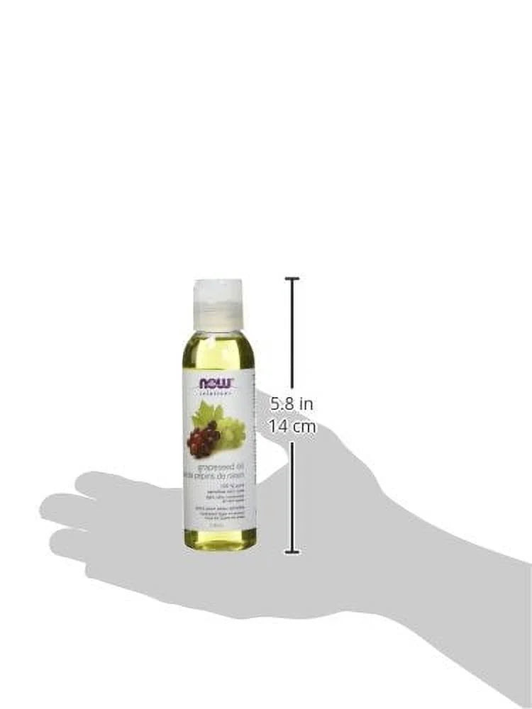 NOW FOODSize Grape Sizeeed Oil, 118 ML
