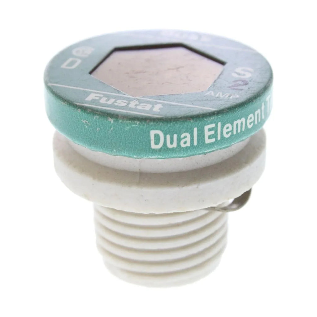 Cooper Bussman Size-2: Fustat Dual Plug Type Size, Green