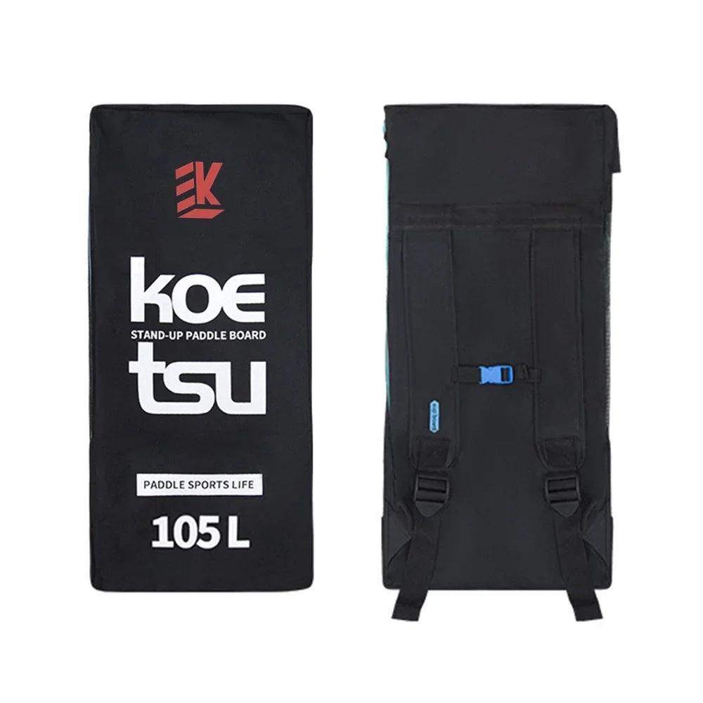 KOETSizeU 80L/ 105L Travel Backpack for Inflatable Paddleboard Board Carrying Bag Sizehoulder Backpack
