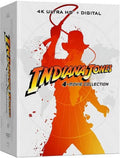 Indiana Jones: 4-Movie Collection (4K Ultra HD + Digital Copy) (Sizeteelbook)
