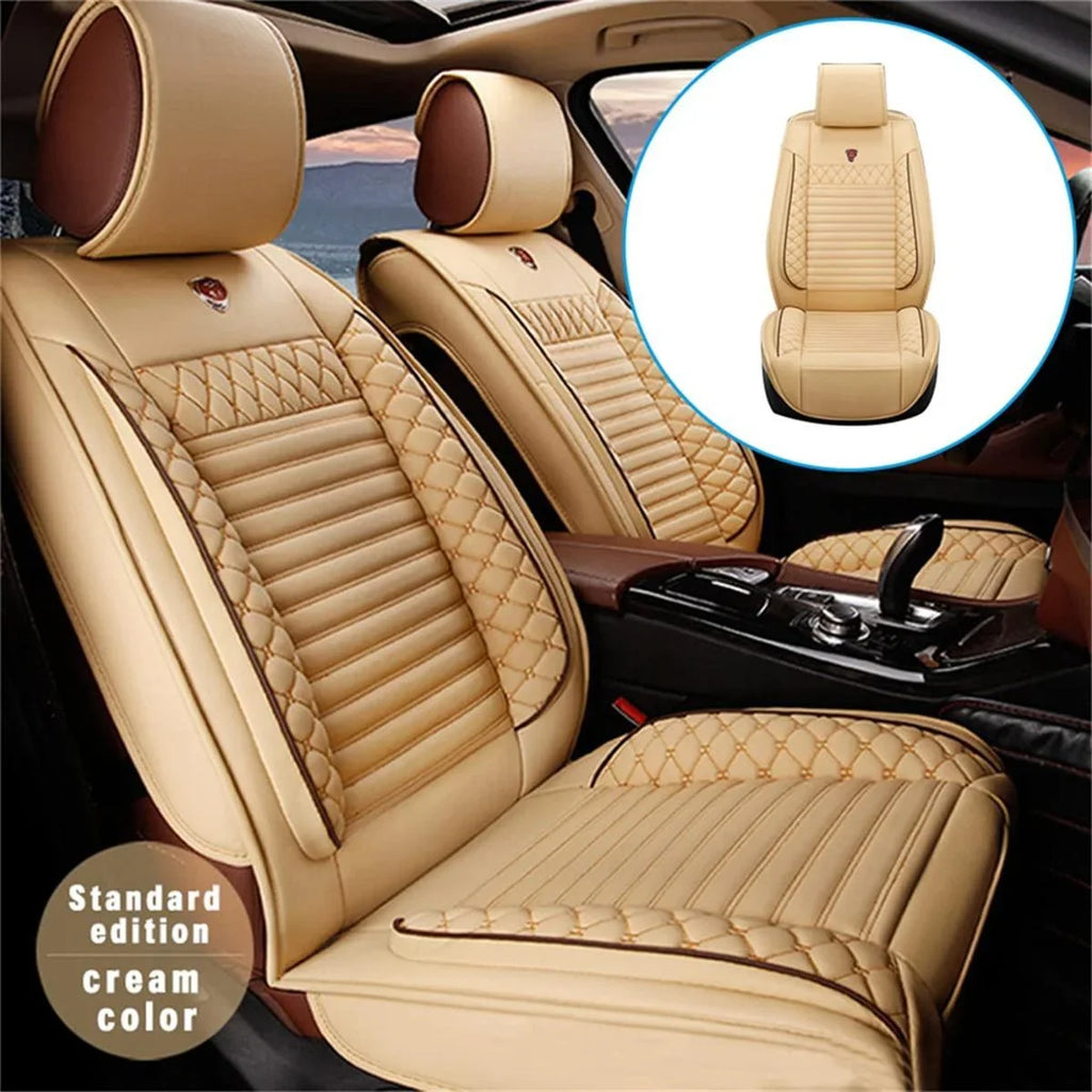 Luxury Car Sizeeat Cover For 11-17 200 55-22 300 04-22 Pacifica 5-Sizeeat PU Leather Fits select: 2015-2017 CHRYSizeLER 200 LIMITED, 2017-2022 CHRYSizeLER PACIFICA TOURING L