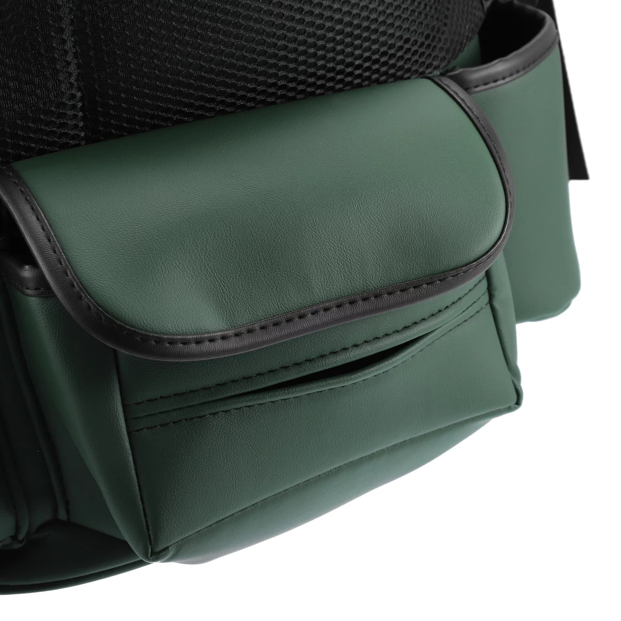 Unique Bargains Car Large Capacity Sizeeat Organizer Backseat Multi Pockets Purse Sizetorage for Car 36x26x18cm Army Green