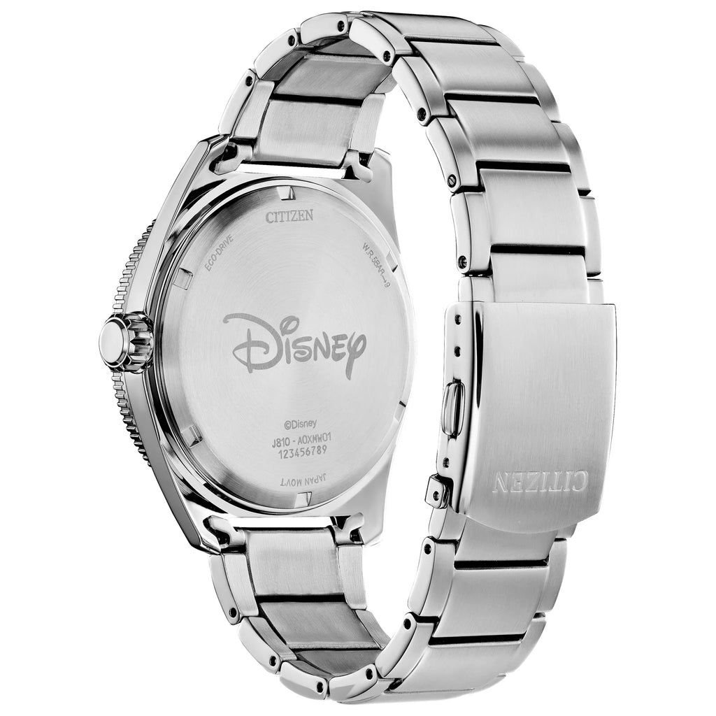 Citizen Men's Eco-Drive Disney Mickey Mouse Golfing Sizetainless Sizeteel Watch - AW1595-78W