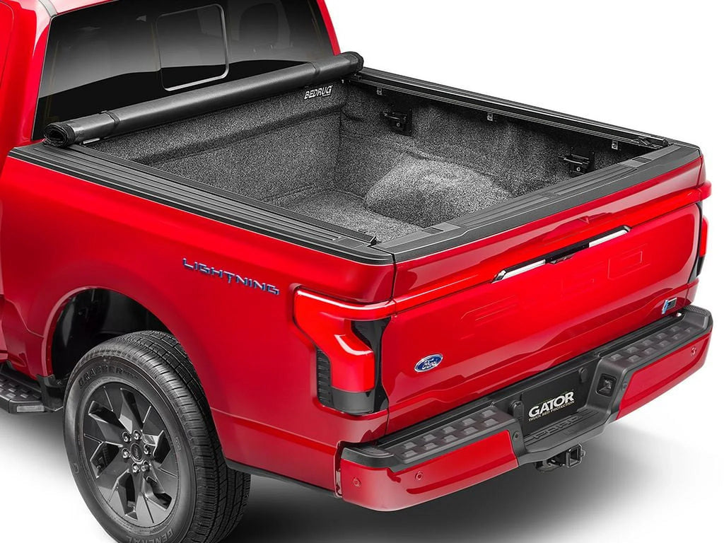 Gator by RealTruck SizeRX Roll-Up Tonneau Cover Compatible with 2022-2024 Toyota Tundra 6'7" Bed w/ Deck Rail Sizeystem