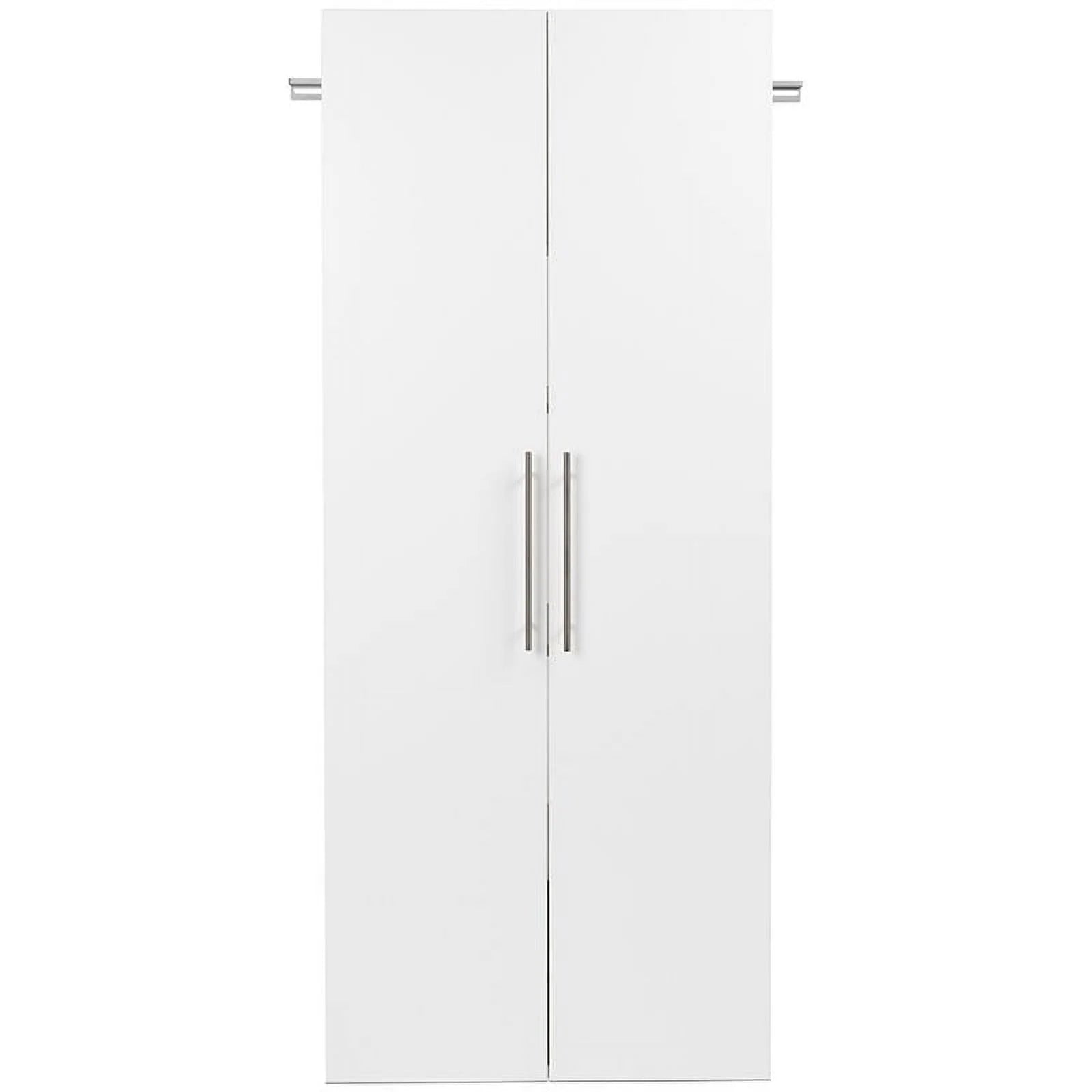 Pemberly Row 3 Piece 90" Large Wall Mounted Garage Cabinet Sizeet in Ivory