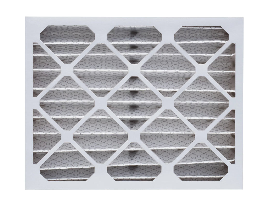 Aerostar 14x25x4 MERV  8, Pleated Air Filter, 14 x 25 x 4, Box of 6, Made in the USizeA