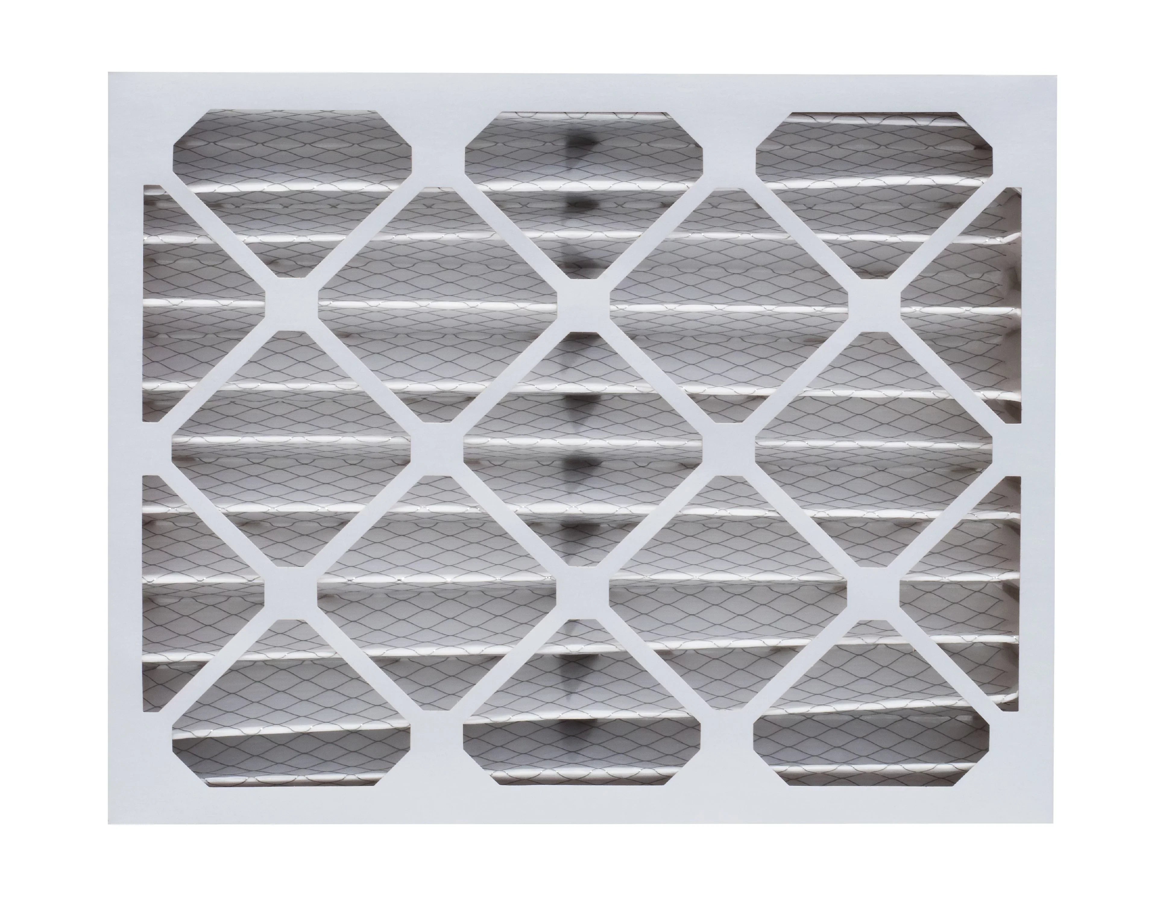 Aerostar 14x25x4 MERV  8, Pleated Air Filter, 14 x 25 x 4, Box of 6, Made in the USizeA
