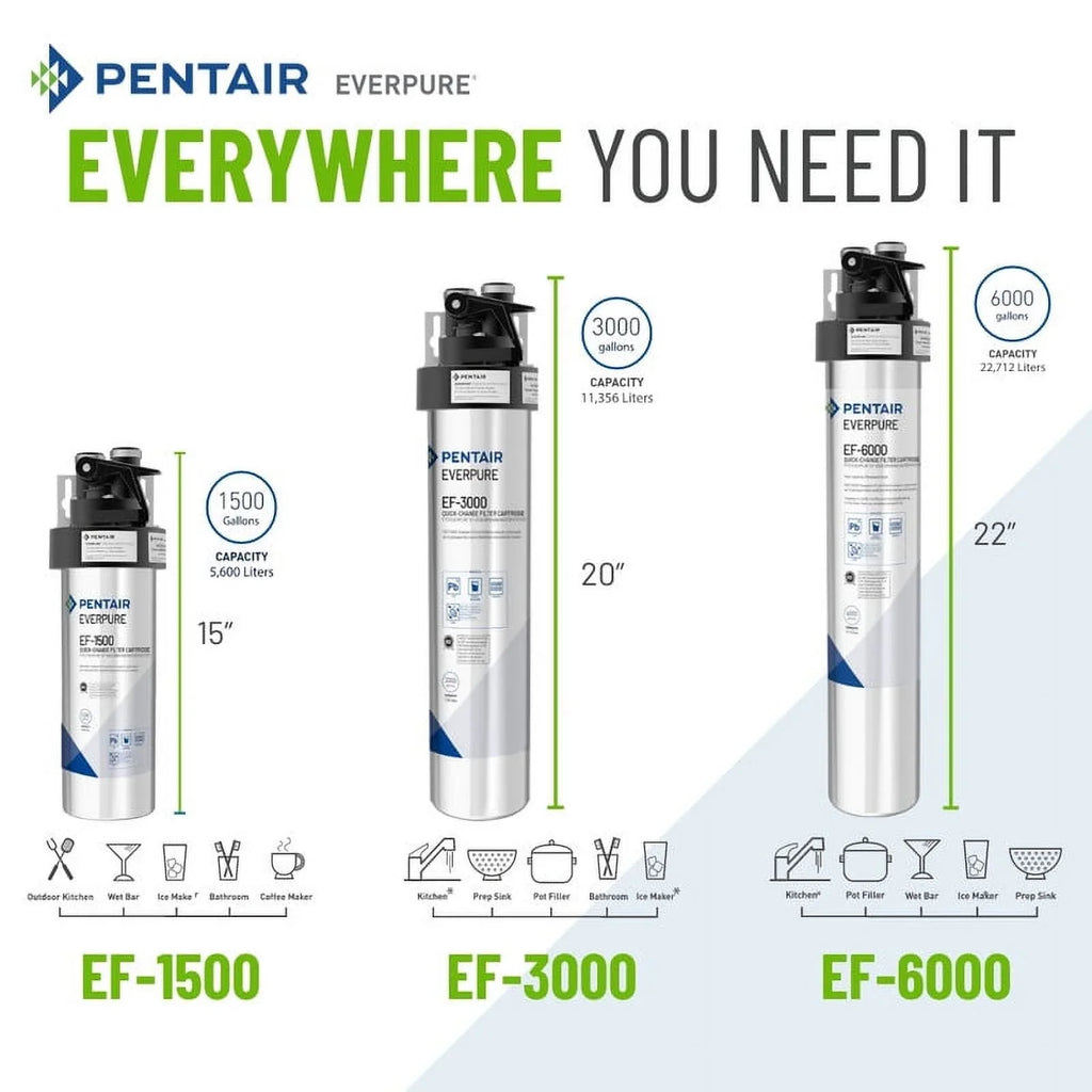 Everpure EF-6000 Drinking Water Sizeystem