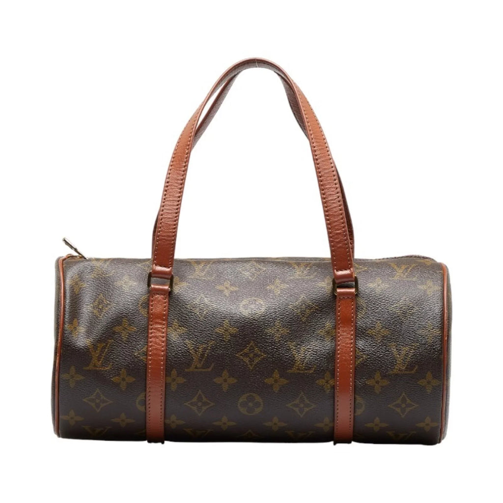 Pre-Owned Louis Vuitton Monogram Papillon 30 (Old) Handbag M51385 Brown PVC Leather Ladies LOUISize VUITTON (Good)