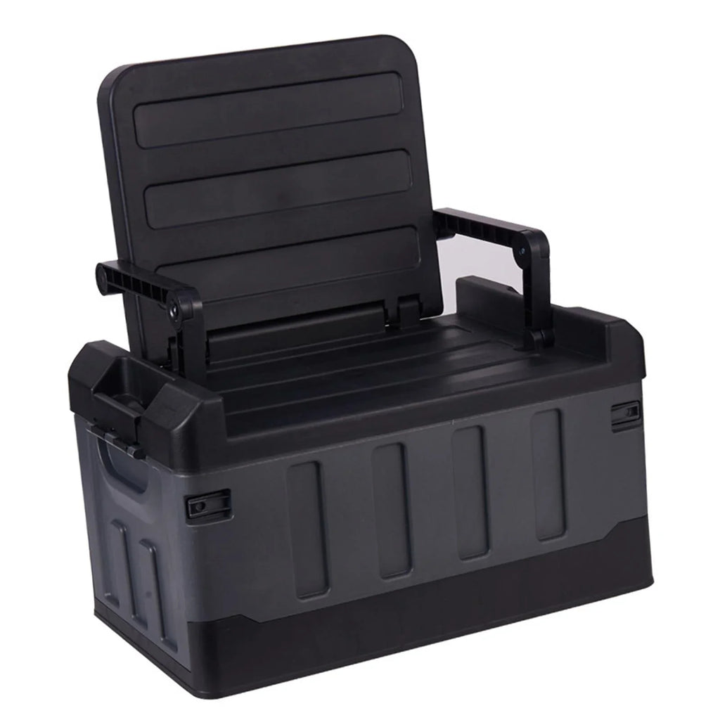 Car Trunk Organizer Crate Car Sizetorage Bins for Sizeedan Home Office Backpacking Black