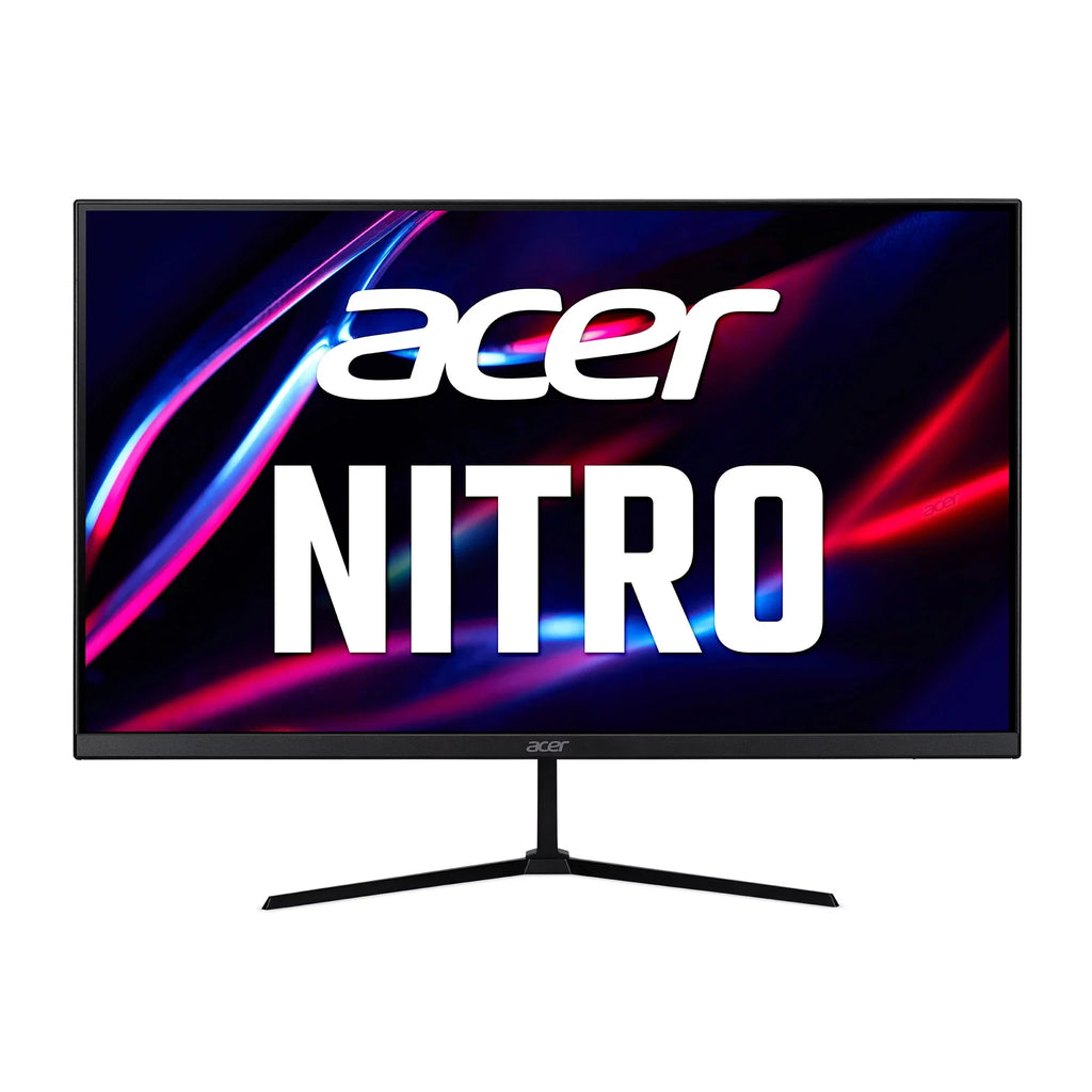 Acer Nitro 23.8” Full HD (1920 x 1080) VA Gaming Monitor with AMD FreeSizeync Premium Technology, 180Hz Refresh Rate, 1ms VRB, (1 x Display Port 1.4, 1 x HDMI 2.0 and 1 x Audio-Ou), QG240Y Size3bipx
