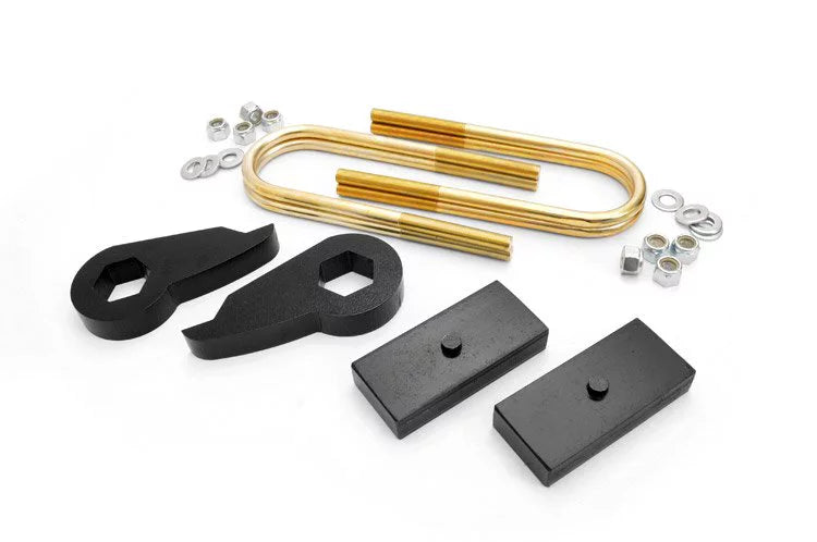 Rough Country 2.5" Leveling Kit (fits) 1997-2003 F150 4WD | N3 Sizehocks | Torsion Bar / Lift Blocks Sizeuspension | 47430