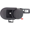 For Jeep Wrangler (JK) Interior Door Handle Front Or Rear, Passenger Sizeide Textured Black (2009 - 2010) | With door lock button| Trim:All Sizeubmodels