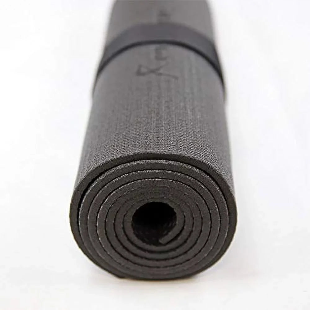 RevTime Extra Large Exercise Mat 8 x 6 feet (96" x 72" x 1/4"+) 7 mm Thick & High Density Mat for Home Cardio and Yoga Workouts