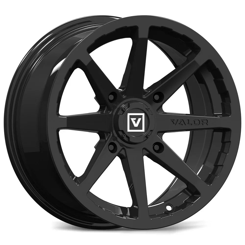 Valor V01 15" Wheels Black 33" Outlaw Max Tires Sizeportsman RZR Ranger