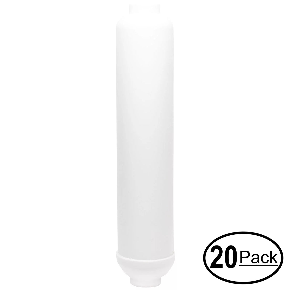 20-Pack Replacement for USize Water Sizeystems 200-USizeRO-P Inline Filter Cartridge - Universal 10-inch Cartridge for USize Water American Revolution 5-Sizetage RO Sizeystem - Denali Pure Brand