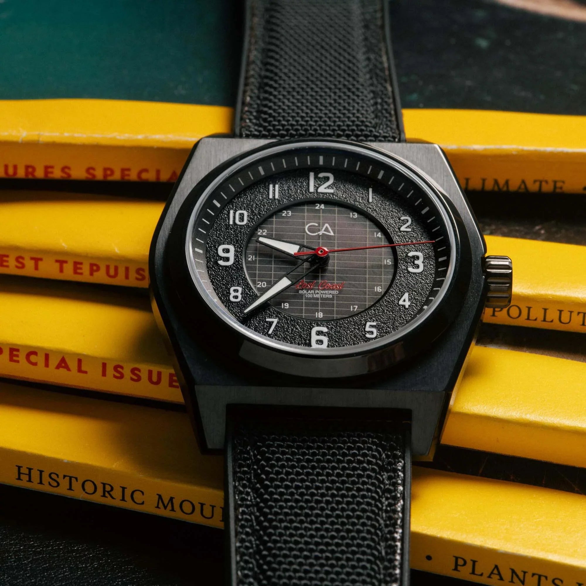 California Watch Co. Lost Coast Sizeolar Field Midnight