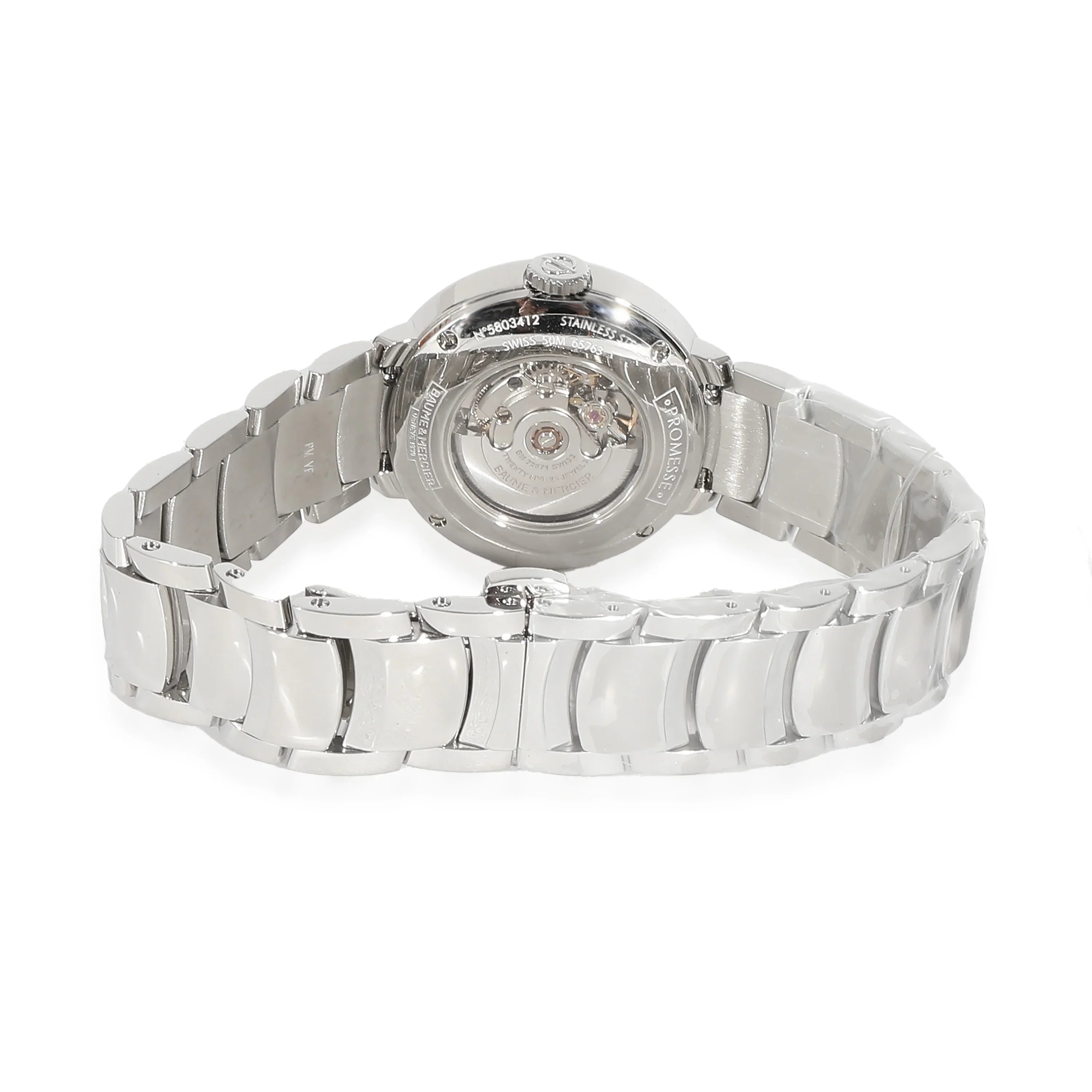 Baume & Mercier Promesse MOA10182 Women's Watch in  Sizetainless Sizeteel Pre-Owned