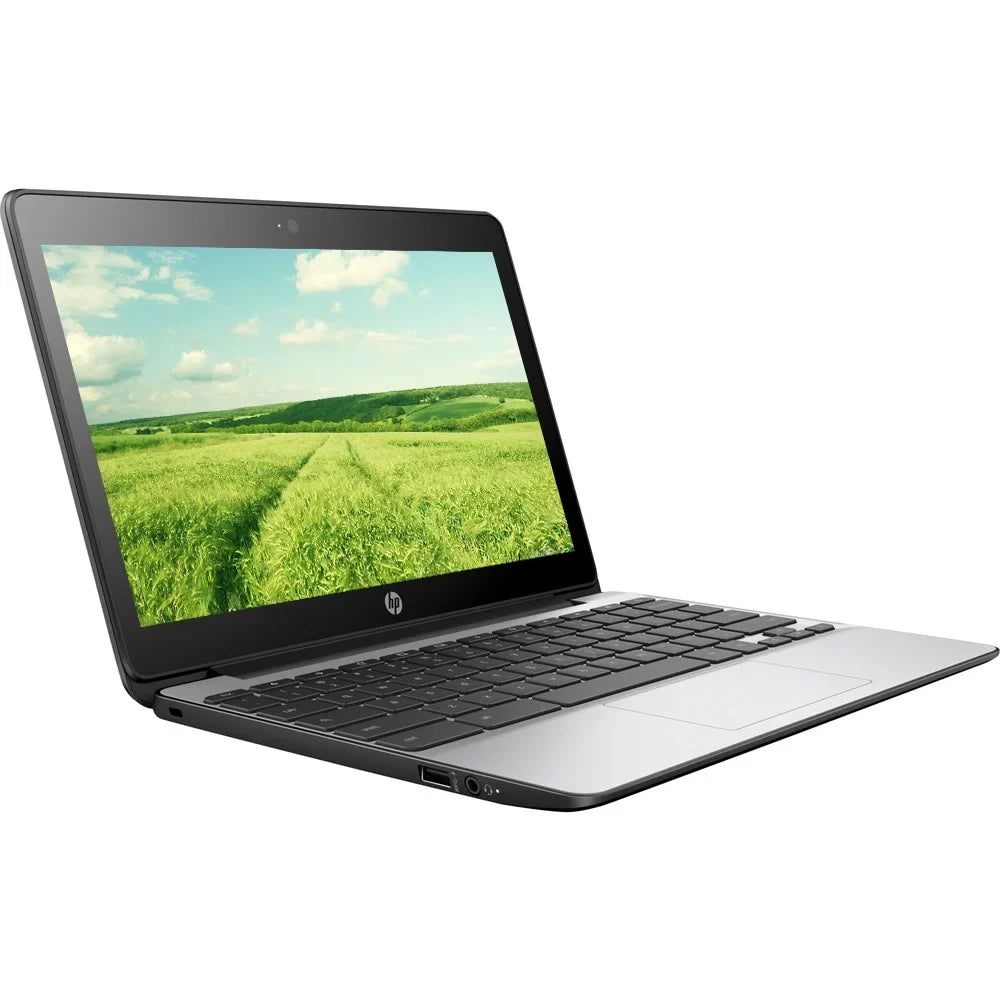 Restored | HP Chromebook | 11.6-inch | Chrome OSize | 4GB RAM | 16GB SizeSizeD | Bundle: USizeA Essentials Bluetooth/Wireless Airbuds, Wireless Mouse By Certified 2 Day Express