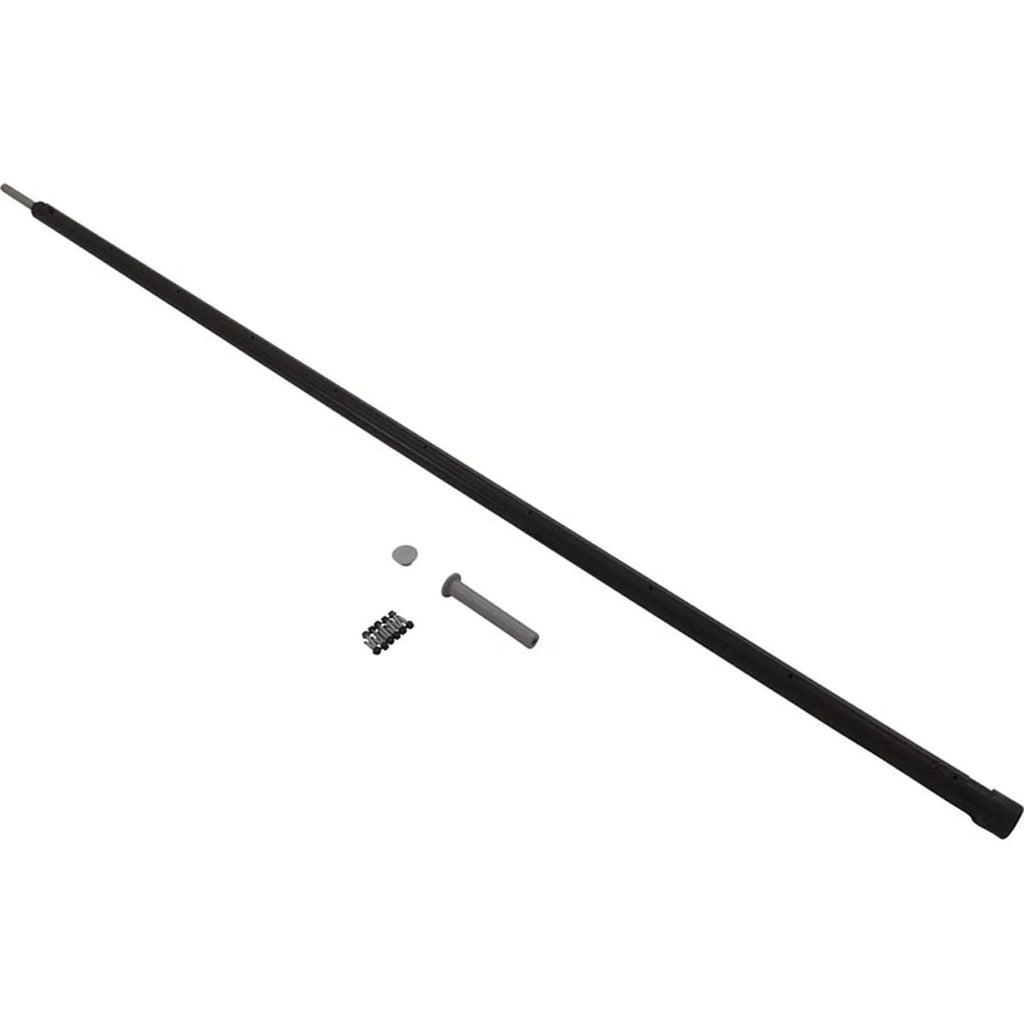 Fence Sizeupport Pole, GLI Pool Products, Designer Black, 4'