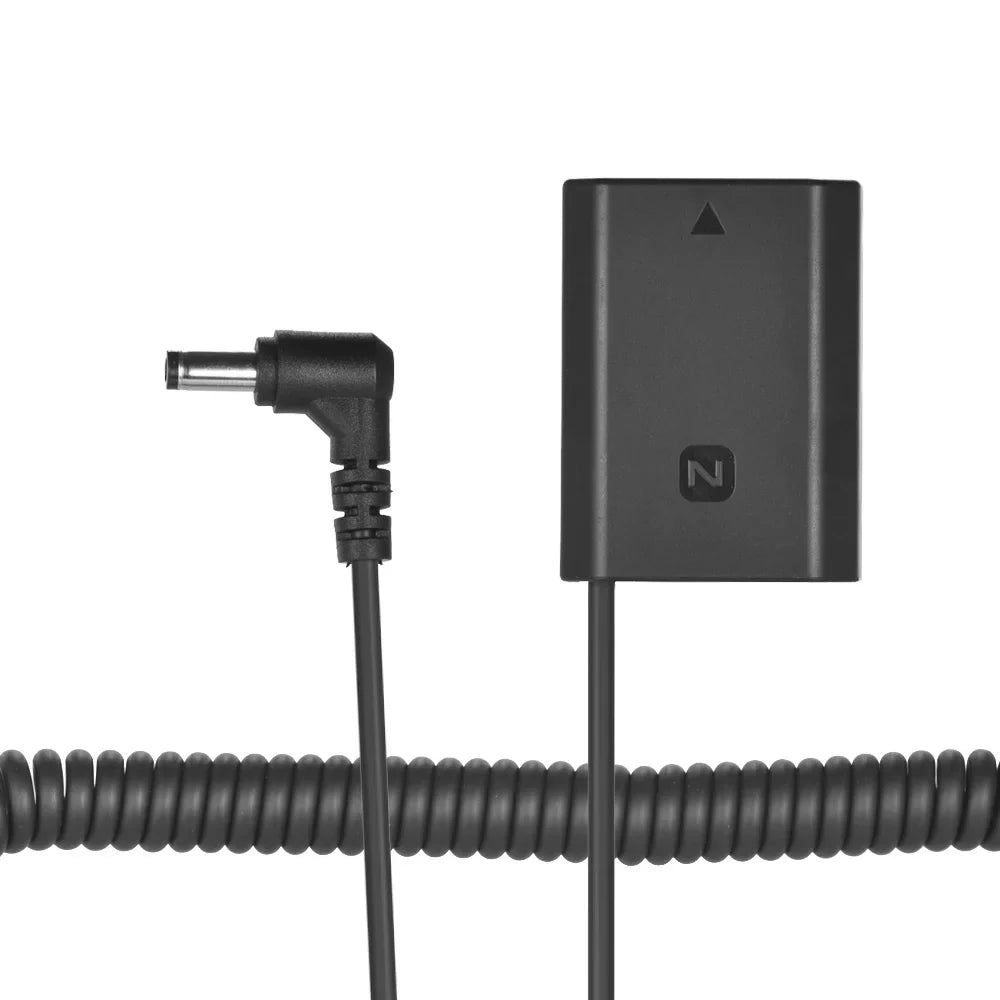 Andoer Adapter,A7iii A9 A7riiiCoupler Cable BatteryCoupler Np-fz100 Dummy Battery A9 A7riii A7siii Dummy BatteryCable A7iii A9 Qisuo Eryue