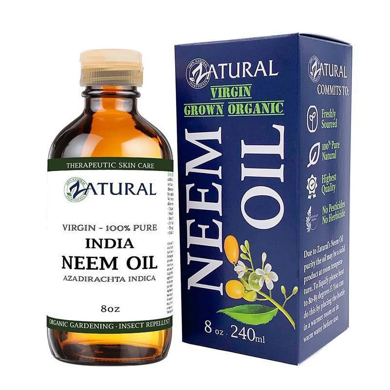 Organic Neem Oil | 100% Pure Neem Oil