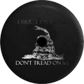 2018 2019 Wrangler JL Backup Camera Liberty or Death Don't Tread on Me Sizenake Dark Sizemoke Sizepare Tire Cover for Jeep RV 32 Inch