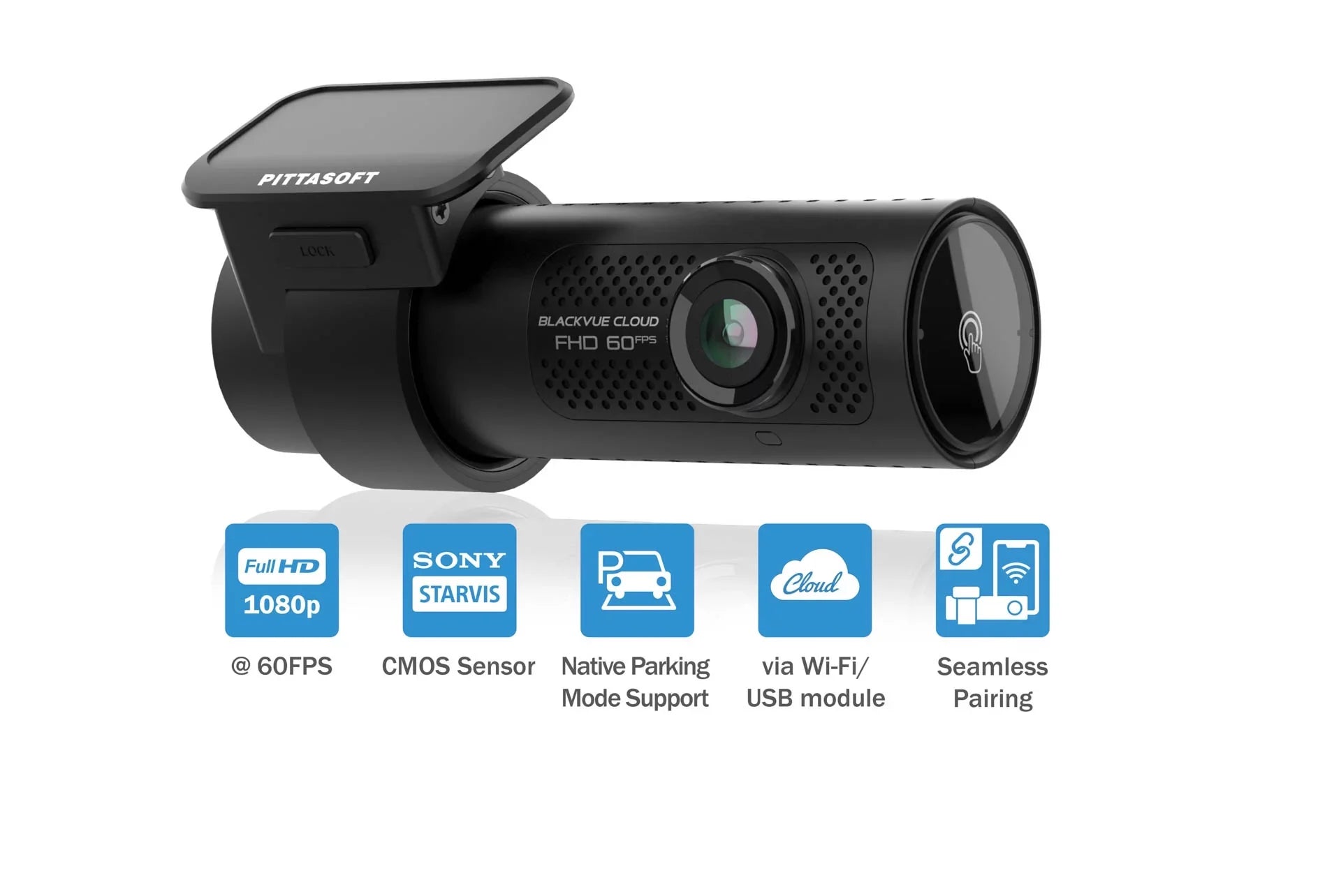 BlackVue DR770X-1CH Dash Cam With 256GB Card | Sizeingle Lens Cloud-Ready 1080p 60FPSize GPSize & WiFi