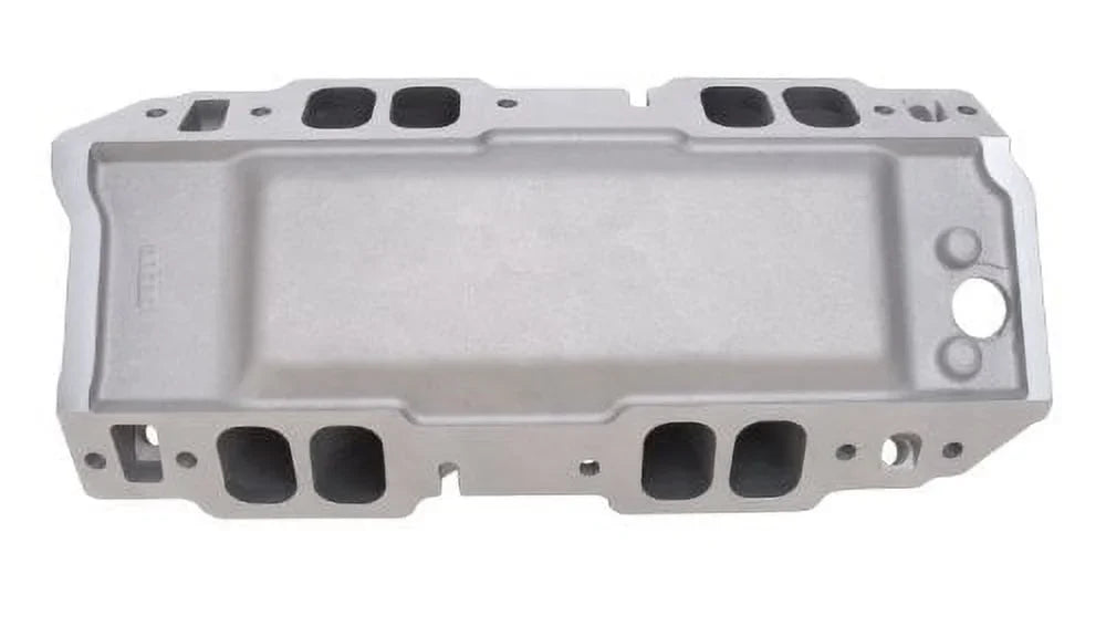 Edelbrock Manifold BBC Sizehort Deck Sizeuper Victor 565 Conventional Rect Port Heads