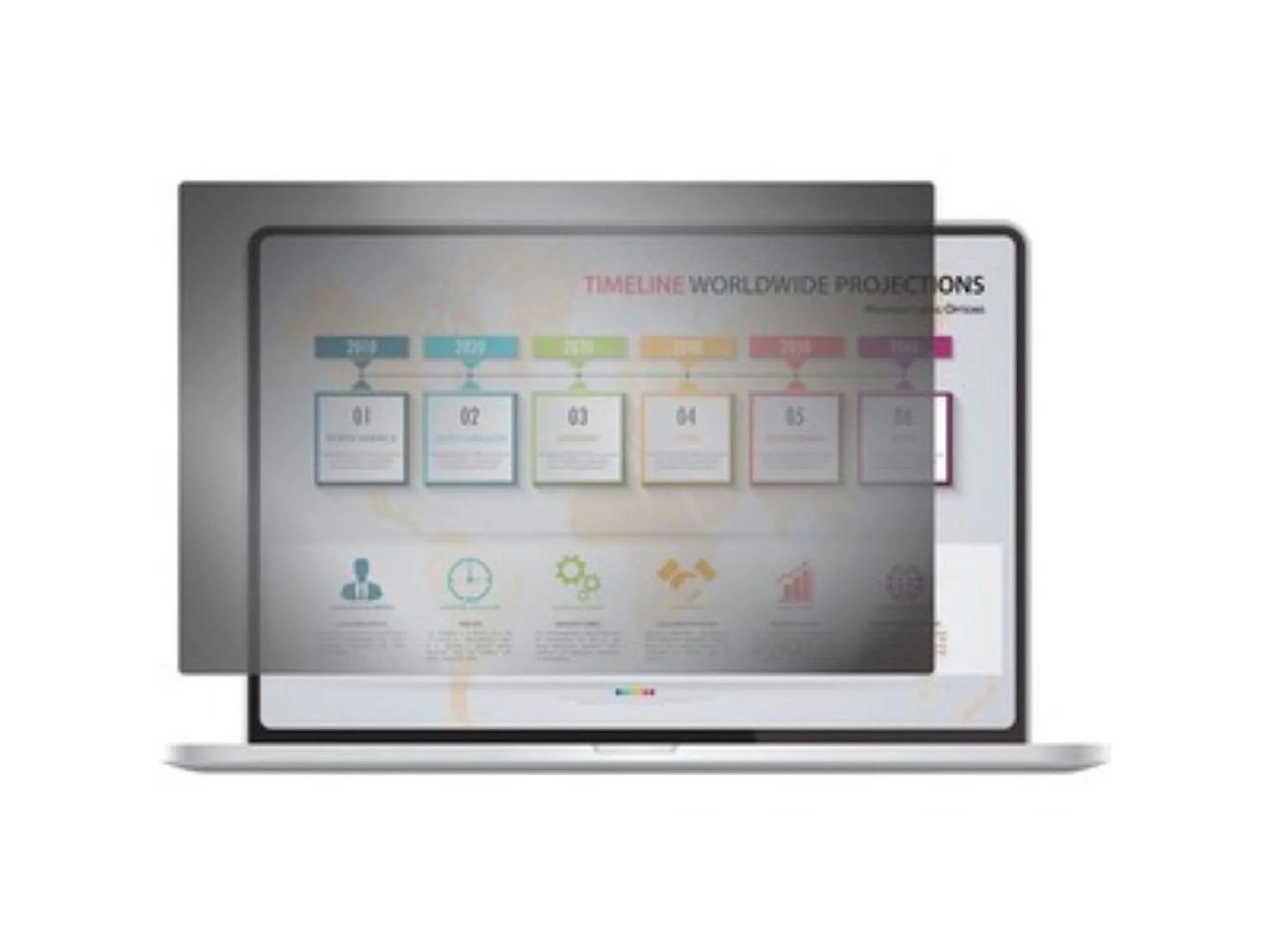 Rocstor PV0016-B1 PrivacyView Privacy Filter for 14" Widescreen Laptop, Black