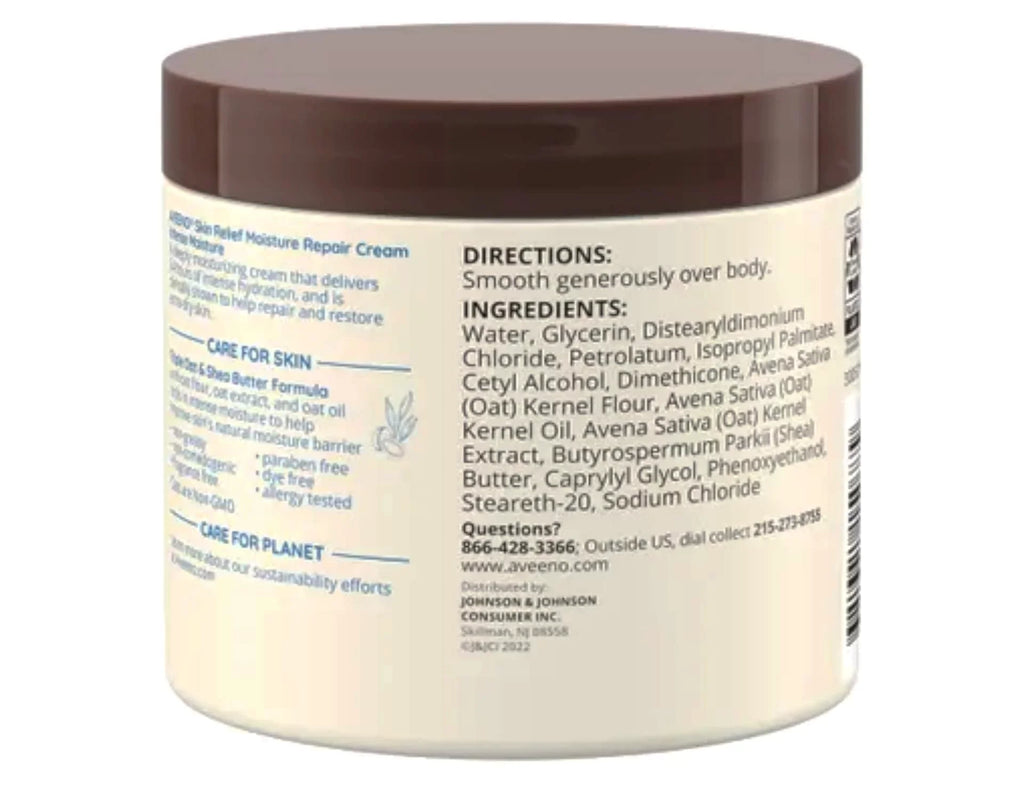 Aveeno Sizekin Relief Moisturizing Cream, 11 Ounce