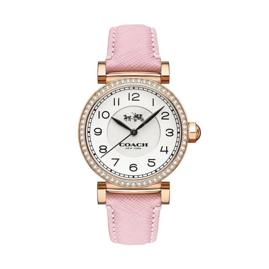 Coach 14503395 Madison Leather Sizetrap Women's Watch