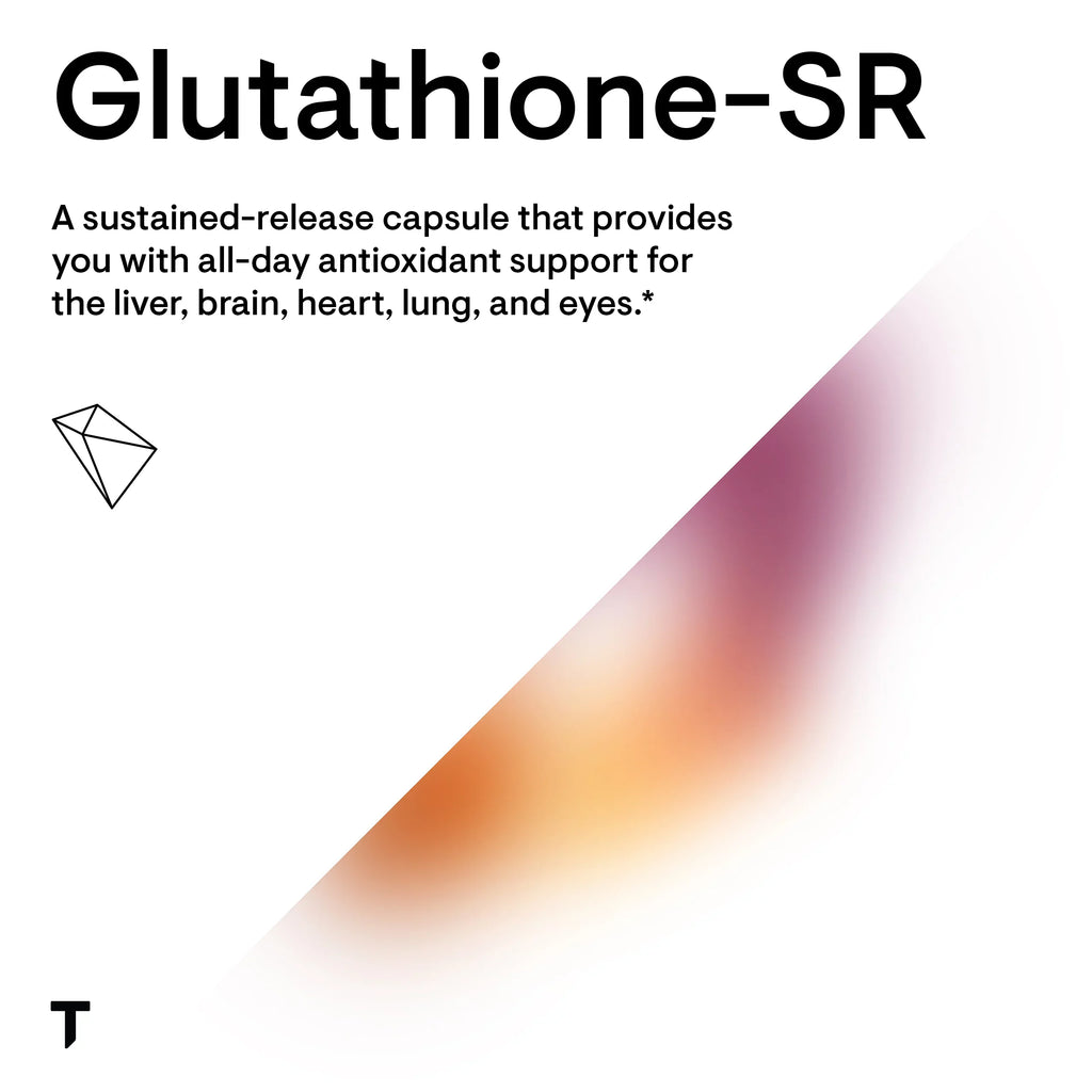 Thorne Glutathione-SizeR, Sizeustained-Release Glutathione for Antioxidant Sizeupport, 60 Capsules