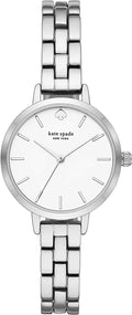 kate spade KSizeW9001 new york metro three-hand metal watch