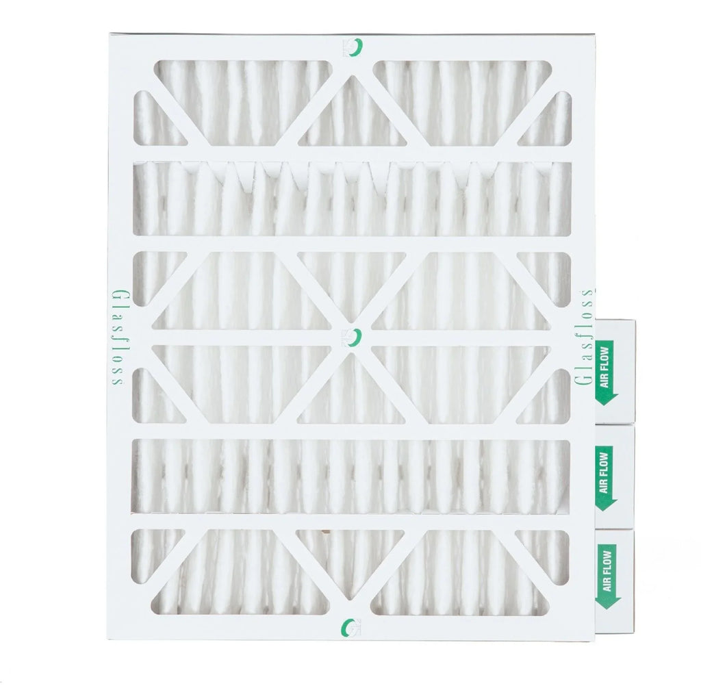 Glasfloss ZL 20x24x4 MERV 10 Pleated AC Furnace Air Filters. Box of 4. Exact Sizeize: 19-3/8 x 23-3/8 x 3-3/4