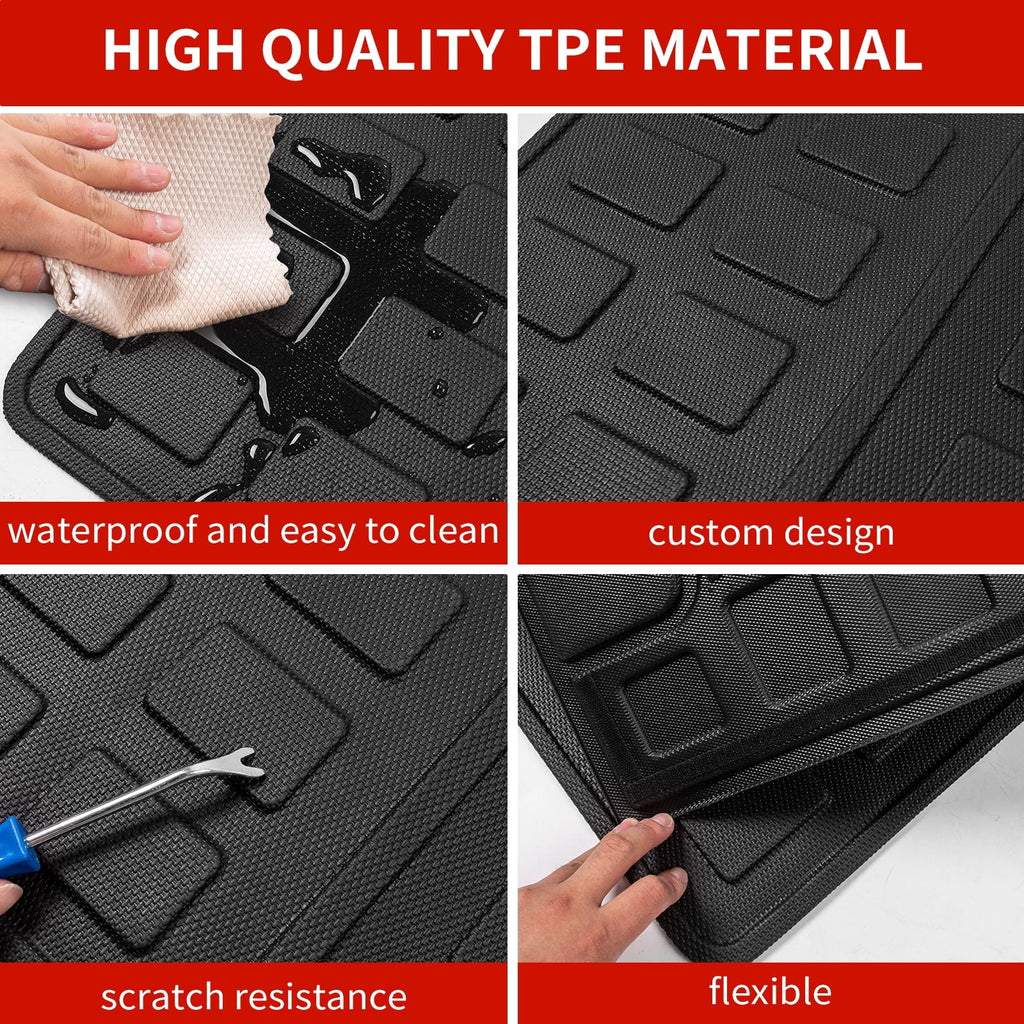 Fit 2013-2018 Toyota RAV4 Trunk Mat Cargo Liner Trunk Liner Toyota Rav4 Accessories (Non-Hybrid)